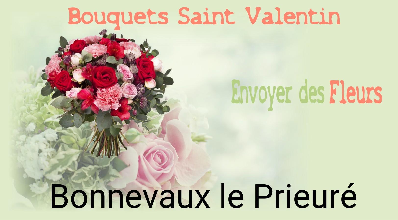 Roses de Saint-Valentin livrées à Bonnevaux-le-Prieuré